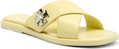 Klapki damskie na lato TORY BURCH ze sklepu: Gomez Fashion Store w kategorii: Klapki damskie - zdjęcie 874714-BD9-10338_TO252W000042700