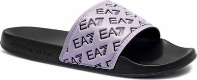 Klapki damskie na lato EA7 ze sklepu: Gomez Fashion Store w kategorii: Klapki damskie - zdjęcie 874714-BD9-10338_E7252W000005D59