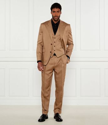 Garnitur męski HUGO ze sklepu: Gomez Fashion Store w kategorii: Garnitury męskie - zdjęcie 874714-BD9-10338_BU252M000083285