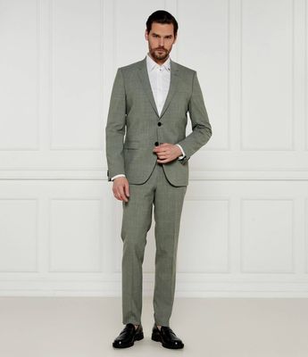 Garnitur męski HUGO ze sklepu: Gomez Fashion Store w kategorii: Garnitury męskie - zdjęcie 874714-BD9-10338_BU252M000084391
