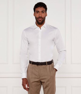 Koszula męska elegancka HUGO ze sklepu: Gomez Fashion Store w kategorii: Koszule męskie - zdjęcie 874714-BD9-10338_BU252M000094199