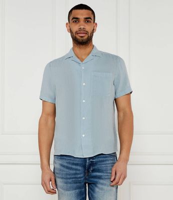 Koszula męska casual HUGO ze sklepu: Gomez Fashion Store w kategorii: Koszule męskie - zdjęcie 874714-BD9-10338_BU252M000110483