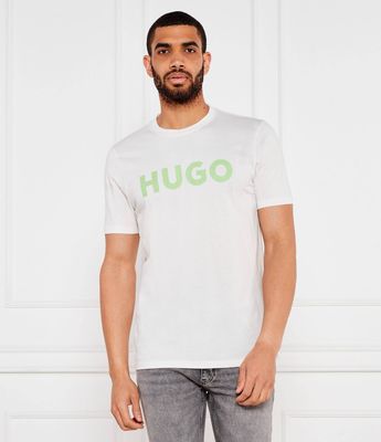 T-shirt męski HUGO ze sklepu: Gomez Fashion Store w kategorii: T-shirty męskie - zdjęcie 874714-BD9-10338_BU252M000153102
