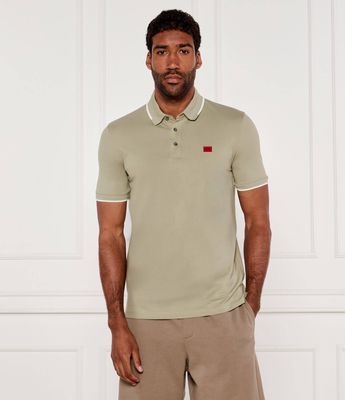 T-shirt męski casualowy HUGO ze sklepu: Gomez Fashion Store w kategorii: T-shirty męskie - zdjęcie 874714-BD9-10338_BU252M000156391