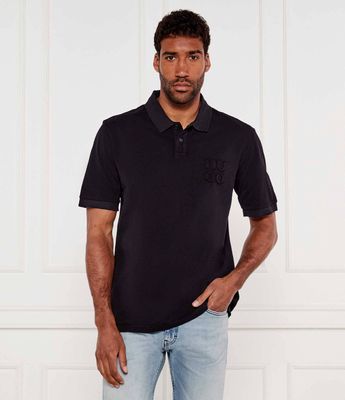 T-shirt męski casual HUGO ze sklepu: Gomez Fashion Store w kategorii: T-shirty męskie - zdjęcie 874714-BD9-10338_BU252M000170001
