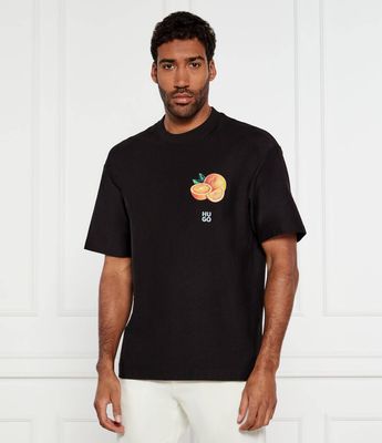 T-shirt męski HUGO ze sklepu: Gomez Fashion Store w kategorii: T-shirty męskie - zdjęcie 874714-BD9-10338_BU252M000182001