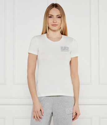 Bluzka damska casualowa EA7 ze sklepu: Gomez Fashion Store w kategorii: Bluzki damskie - zdjęcie 874714-BD9-10338_E7252W000012D64