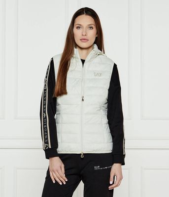 Kamizelka damska casual EA7 ze sklepu: Gomez Fashion Store w kategorii: Kamizelki damskie - zdjęcie 874714-BD9-10338_E7252W000055D71