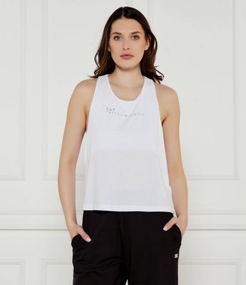 Bluzka damska casual EA7 ze sklepu: Gomez Fashion Store w kategorii: Bluzki damskie - zdjęcie 874714-BD9-10338_E7252W000025C54