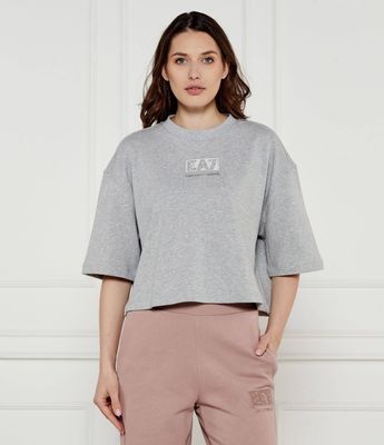Bluzka damska EA7 ze sklepu: Gomez Fashion Store w kategorii: Bluzki damskie - zdjęcie 874714-BD9-10338_E7252W000069D67