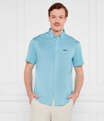 Koszula męska casual BOSS GREEN ze sklepu: Gomez Fashion Store w kategorii: Koszule męskie - zdjęcie 874714-BD9-10338_BG252M000007450