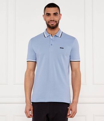 T-shirt męski casual na lato BOSS GREEN ze sklepu: Gomez Fashion Store w kategorii: T-shirty męskie - zdjęcie 874714-BD9-10338_BG252M000015430