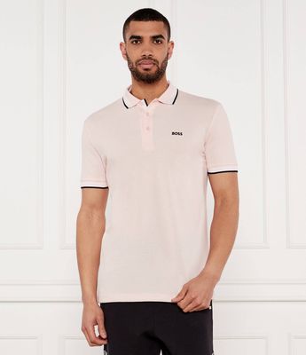 BOSS GREEN - T-shirt męski casual na lato ze sklepu: Gomez Fashion Store w kategorii: T-shirty męskie - zdjęcie 874714-BD9-10338_BG252M000015689