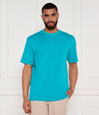 T-shirt męski na wiosnę BOSS GREEN ze sklepu: Gomez Fashion Store w kategorii: T-shirty męskie - zdjęcie 874714-BD9-10338_BG252M000022450