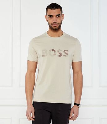 T-shirt męski młodzieżowy BOSS GREEN ze sklepu: Gomez Fashion Store w kategorii: T-shirty męskie - zdjęcie 874714-BD9-10338_BG252M000051284