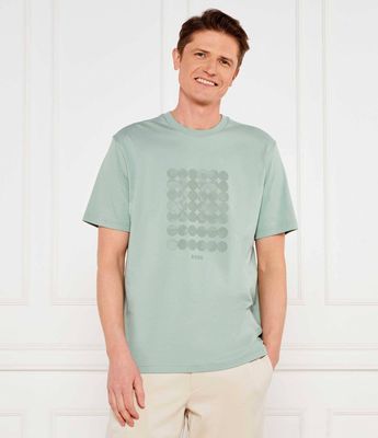 BOSS GREEN - T-shirt męski na wiosnę ze sklepu: Gomez Fashion Store w kategorii: T-shirty męskie - zdjęcie 874714-BD9-10338_BG252M000053357
