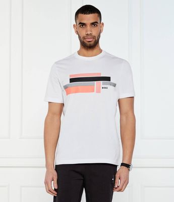 T-shirt męski BOSS GREEN ze sklepu: Gomez Fashion Store w kategorii: T-shirty męskie - zdjęcie 874714-BD9-10338_BG252M000069100