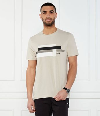 T-shirt męski BOSS GREEN ze sklepu: Gomez Fashion Store w kategorii: T-shirty męskie - zdjęcie 874714-BD9-10338_BG252M000069284