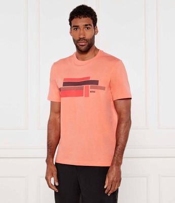 T-shirt męski BOSS GREEN ze sklepu: Gomez Fashion Store w kategorii: T-shirty męskie - zdjęcie 874714-BD9-10338_BG252M000069649