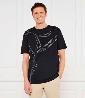 T-shirt męski młodzieżowy BOSS GREEN ze sklepu: Gomez Fashion Store w kategorii: T-shirty męskie - zdjęcie 874714-BD9-10338_BG252M000074001
