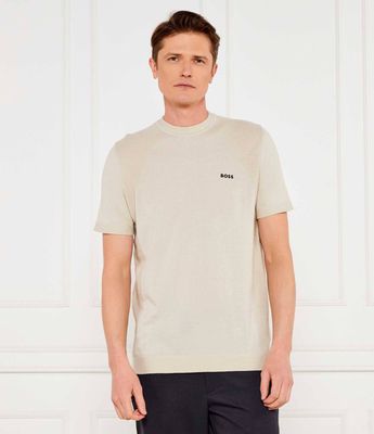 T-shirt męski BOSS GREEN ze sklepu: Gomez Fashion Store w kategorii: T-shirty męskie - zdjęcie 874714-BD9-10338_BG252M000078284