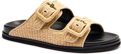 Klapki damskie na lato BOSS BLACK ze sklepu: Gomez Fashion Store w kategorii: Klapki damskie - zdjęcie 874714-BD9-10338_BB252W000034272