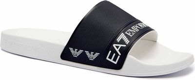 Klapki męskie na lato EA7 ze sklepu: Gomez Fashion Store w kategorii: Klapki męskie - zdjęcie 874714-BD9-10338_E7252M000039E09