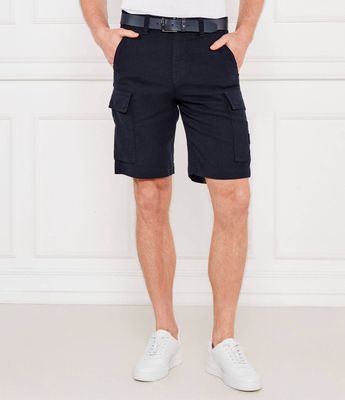 Spodenki męskie na lato BOSS ORANGE ze sklepu: Gomez Fashion Store w kategorii: Spodenki męskie - zdjęcie 874714-BD9-10338_BO252M000012404