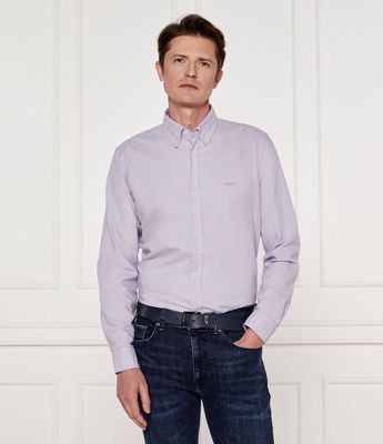 Koszula męska casualowa BOSS ORANGE ze sklepu: Gomez Fashion Store w kategorii: Koszule męskie - zdjęcie 874714-BD9-10338_BO252M000016549