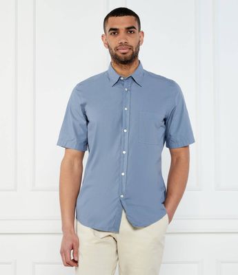 Koszula męska z klasycznym kołnierzykiem BOSS ORANGE ze sklepu: Gomez Fashion Store w kategorii: Koszule męskie - zdjęcie 874714-BD9-10338_BO252M000017462