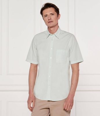 Koszula męska na wiosnę BOSS ORANGE ze sklepu: Gomez Fashion Store w kategorii: Koszule męskie - zdjęcie 874714-BD9-10338_BO252M000017474