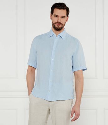 Koszula męska na lato BOSS ORANGE ze sklepu: Gomez Fashion Store w kategorii: Koszule męskie - zdjęcie 874714-BD9-10338_BO252M000024460