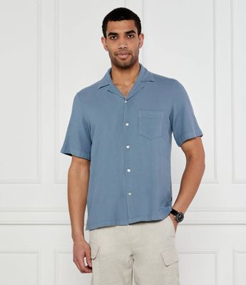 Koszula męska na wiosnę BOSS ORANGE ze sklepu: Gomez Fashion Store w kategorii: Koszule męskie - zdjęcie 874714-BD9-10338_BO252M000026462