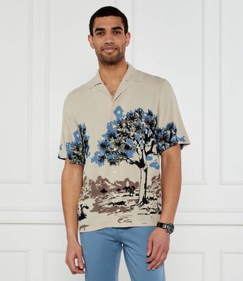 Koszula męska na wiosnę BOSS ORANGE ze sklepu: Gomez Fashion Store w kategorii: Koszule męskie - zdjęcie 874714-BD9-10338_BO252M000027271