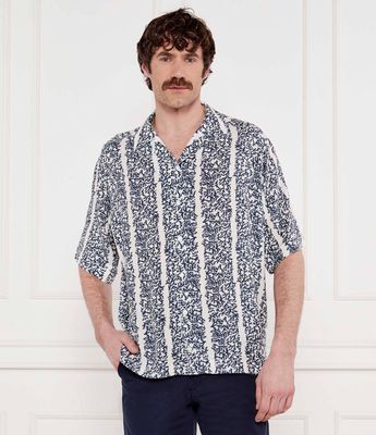 Koszula męska na wiosnę BOSS ORANGE ze sklepu: Gomez Fashion Store w kategorii: Koszule męskie - zdjęcie 874714-BD9-10338_BO252M000028100