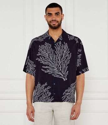 Koszula męska młodzieżowa BOSS ORANGE ze sklepu: Gomez Fashion Store w kategorii: Koszule męskie - zdjęcie 874714-BD9-10338_BO252M000028404