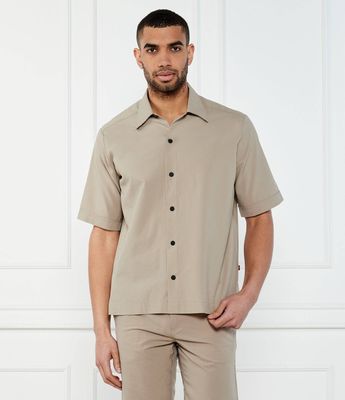 Koszula męska casual BOSS ORANGE ze sklepu: Gomez Fashion Store w kategorii: Koszule męskie - zdjęcie 874714-BD9-10338_BO252M000031271