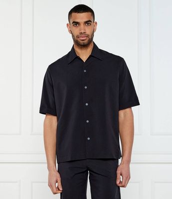 Koszula męska z klasycznym kołnierzykiem BOSS ORANGE ze sklepu: Gomez Fashion Store w kategorii: Koszule męskie - zdjęcie 874714-BD9-10338_BO252M000031404