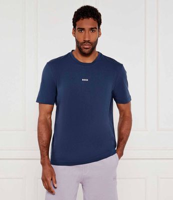T-shirt męski casual BOSS ORANGE ze sklepu: Gomez Fashion Store w kategorii: T-shirty męskie - zdjęcie 874714-BD9-10338_BO252M000051466