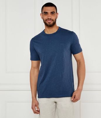 T-shirt męski wiosenny BOSS ORANGE ze sklepu: Gomez Fashion Store w kategorii: T-shirty męskie - zdjęcie 874714-BD9-10338_BO252M000059466