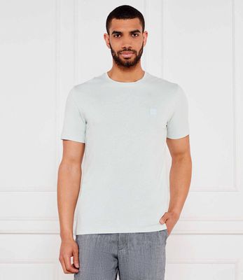 T-shirt męski BOSS ORANGE ze sklepu: Gomez Fashion Store w kategorii: T-shirty męskie - zdjęcie 874714-BD9-10338_BO252M000061474