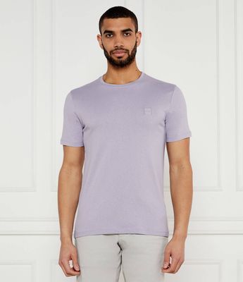 T-shirt męski wiosenny BOSS ORANGE ze sklepu: Gomez Fashion Store w kategorii: T-shirty męskie - zdjęcie 874714-BD9-10338_BO252M000061549