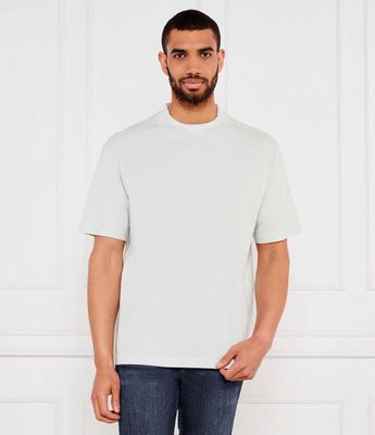 T-shirt męski na wiosnę BOSS ORANGE ze sklepu: Gomez Fashion Store w kategorii: T-shirty męskie - zdjęcie 874714-BD9-10338_BO252M000071474