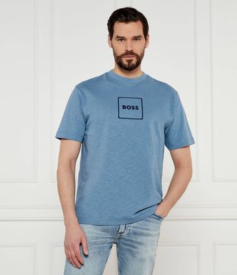 T-shirt męski młodzieżowy na wiosnę BOSS ORANGE ze sklepu: Gomez Fashion Store w kategorii: T-shirty męskie - zdjęcie 874714-BD9-10338_BO252M000073462
