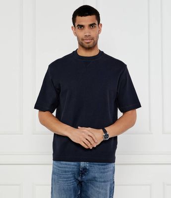T-shirt męski wiosenny BOSS ORANGE ze sklepu: Gomez Fashion Store w kategorii: T-shirty męskie - zdjęcie 874714-BD9-10338_BO252M000075404