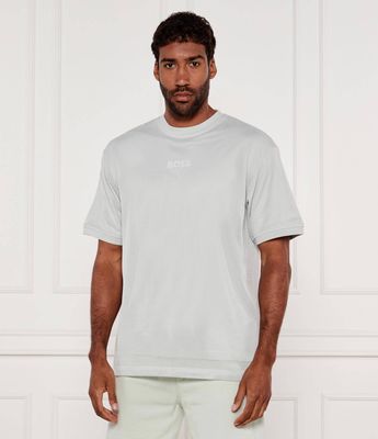 T-shirt męski casual BOSS ORANGE ze sklepu: Gomez Fashion Store w kategorii: T-shirty męskie - zdjęcie 874714-BD9-10338_BO252M000076474