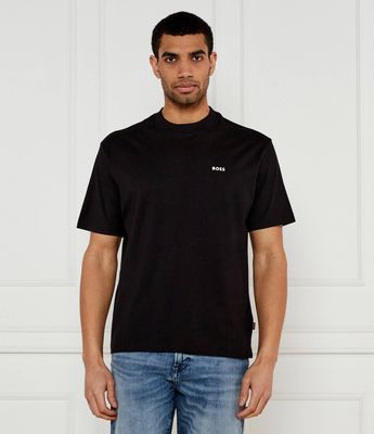 T-shirt męski wiosenny BOSS ORANGE ze sklepu: Gomez Fashion Store w kategorii: T-shirty męskie - zdjęcie 874714-BD9-10338_BO252M000083001