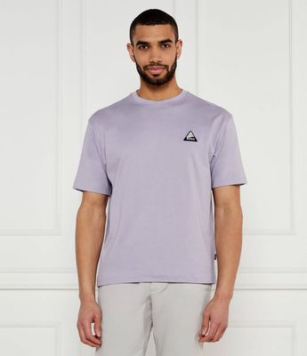 BOSS ORANGE - T-shirt męski casual ze sklepu: Gomez Fashion Store w kategorii: T-shirty męskie - zdjęcie 874714-BD9-10338_BO252M000085549