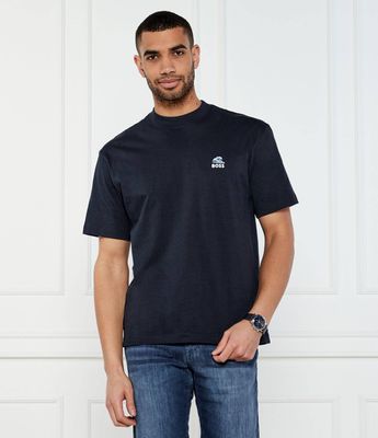 BOSS ORANGE - T-shirt męski wiosenny ze sklepu: Gomez Fashion Store w kategorii: T-shirty męskie - zdjęcie 874714-BD9-10338_BO252M000090404