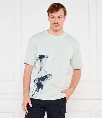 T-shirt męski młodzieżowy BOSS ORANGE ze sklepu: Gomez Fashion Store w kategorii: T-shirty męskie - zdjęcie 874714-BD9-10338_BO252M000091474